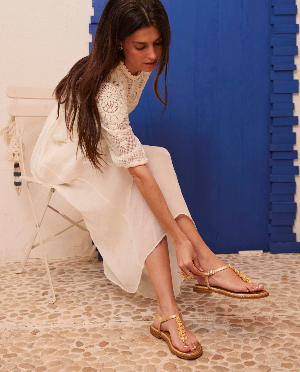 Sandalias Theia Gold - cuchy.es