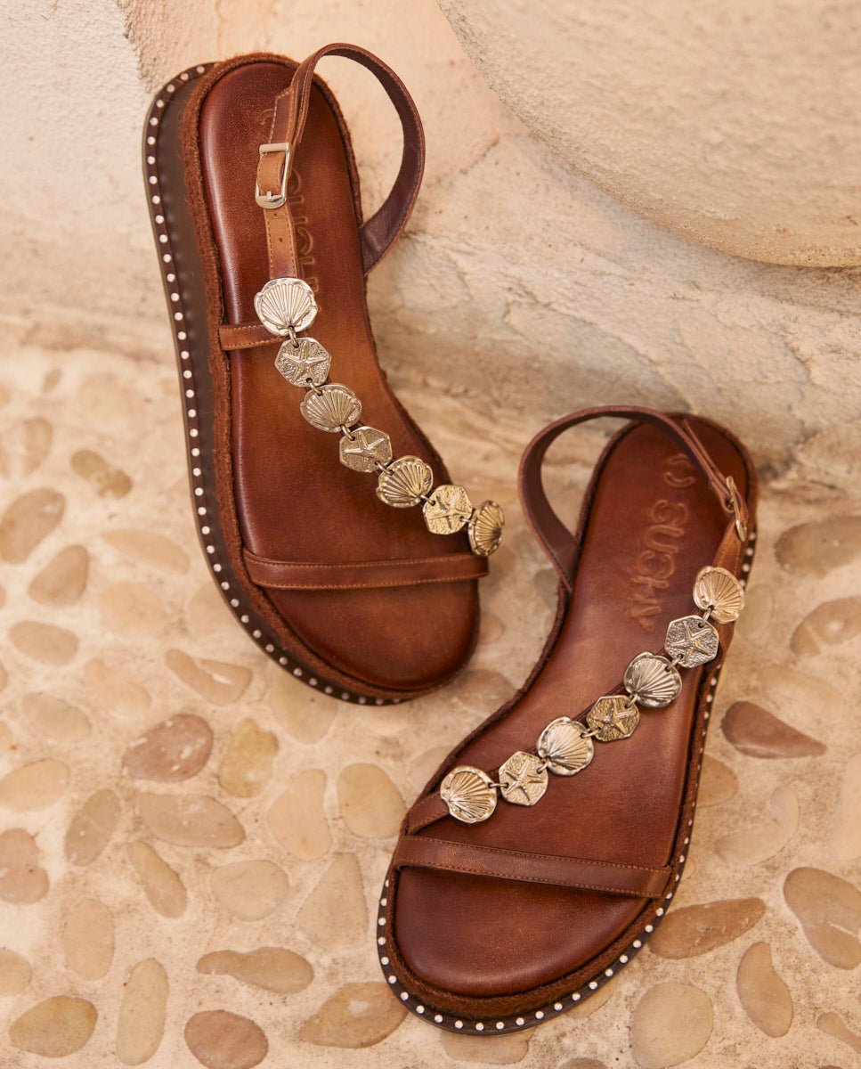 Sandalias Timea Cuña Choco 4 - cuchy.es