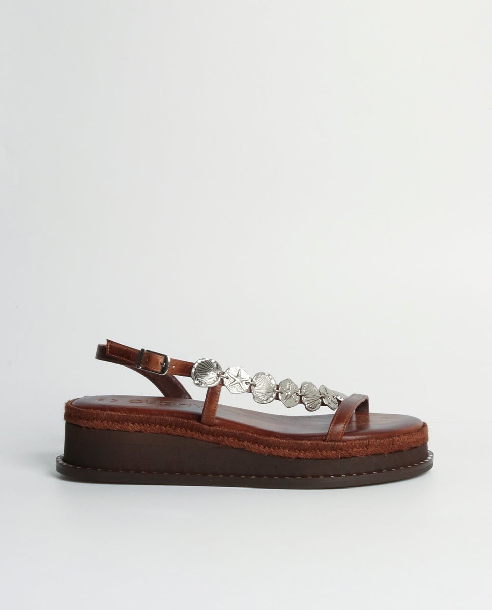 Sandalias Timea Cuña Choco 4 - cuchy.es