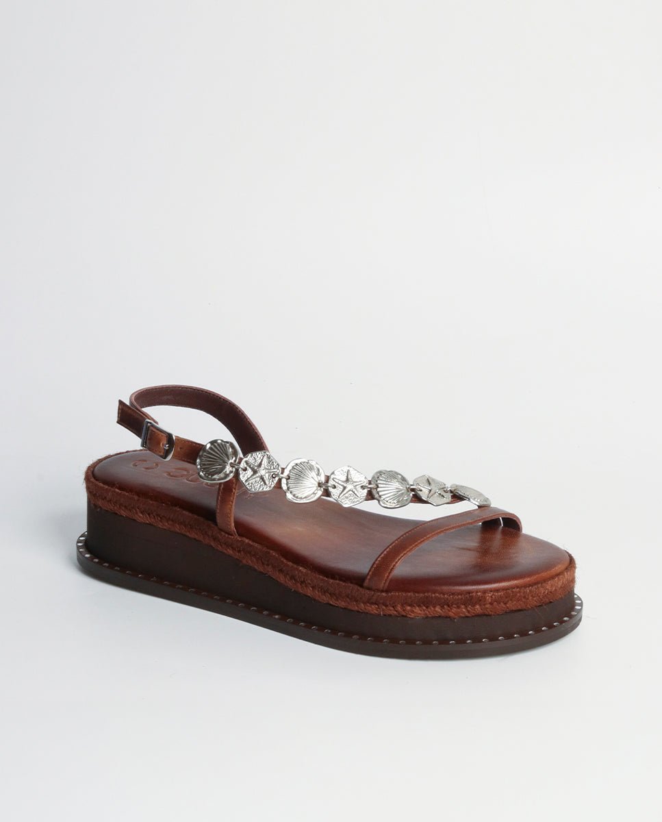 Sandalias Timea Cuña Choco 4 - cuchy.es