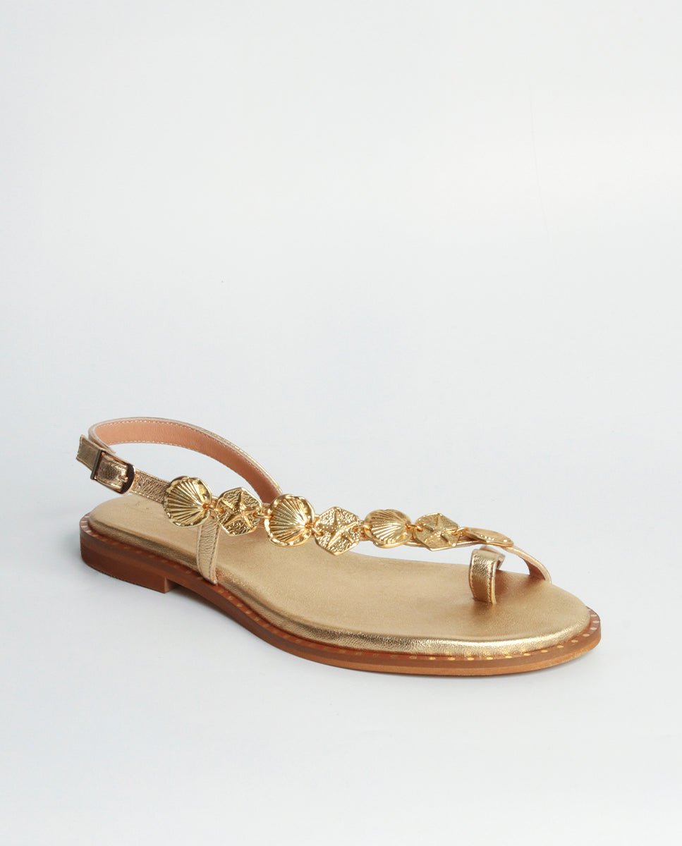 Sandalias Timea Gold - cuchy.es