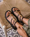 Sandalias Vesta Cuña Black 4 - cuchy.es