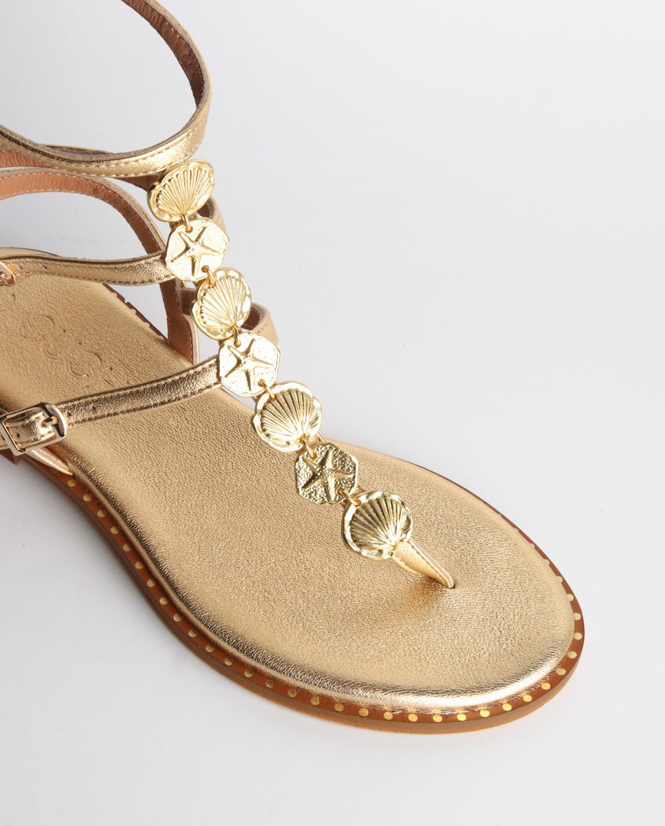 Sandalias Vesta Gold - cuchy.es
