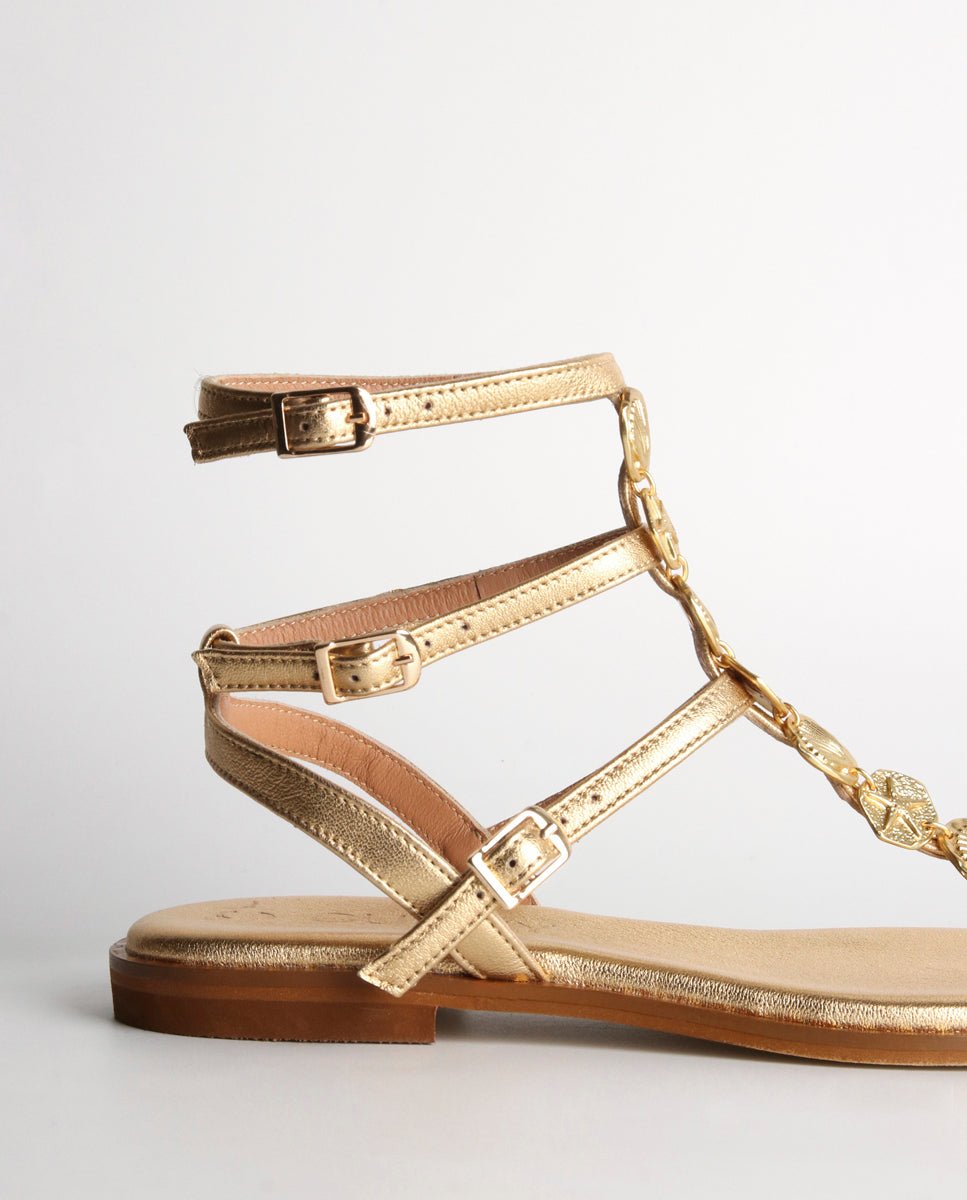 Sandalias Vesta Gold - cuchy.es