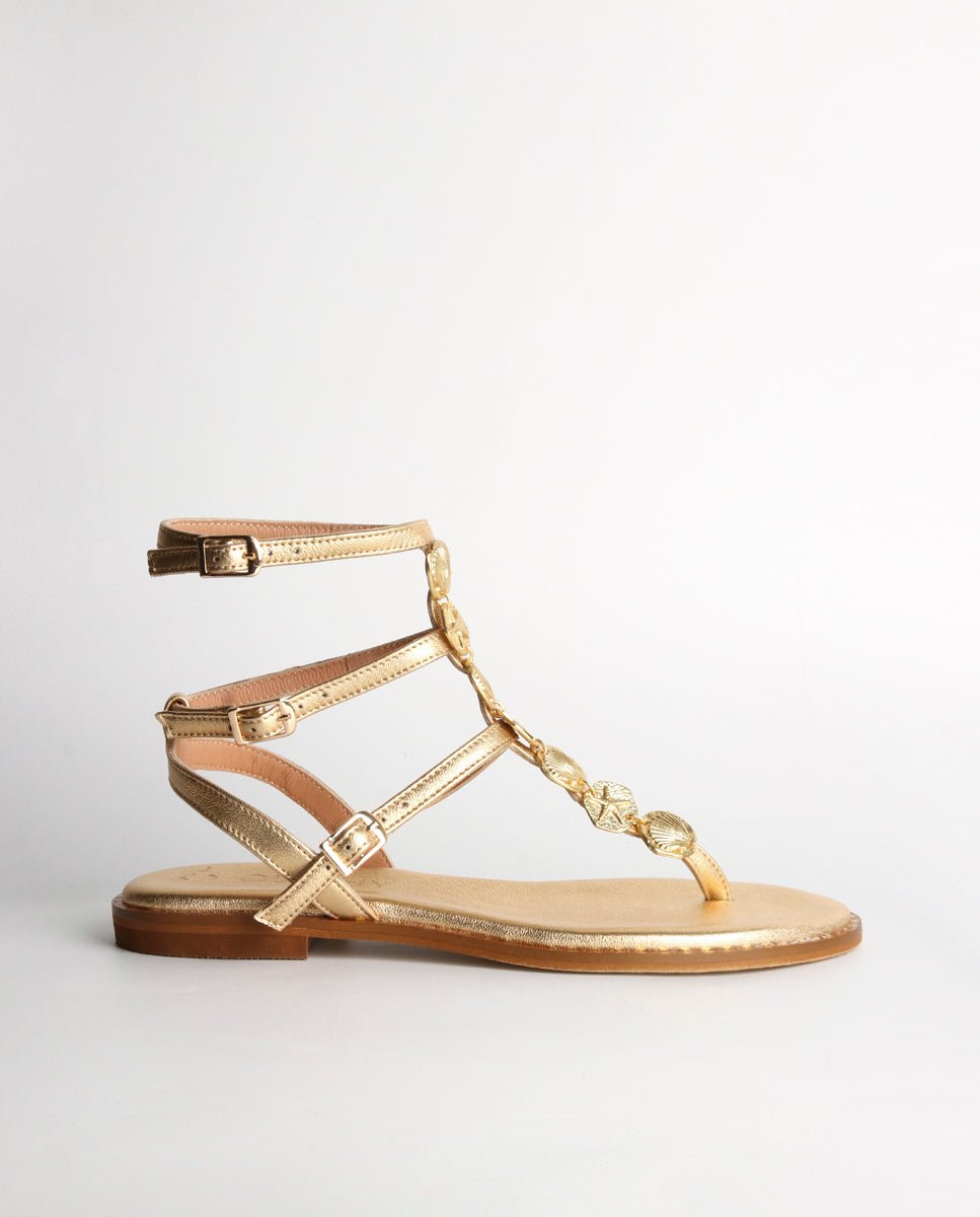 Sandalias Vesta Gold - cuchy.es