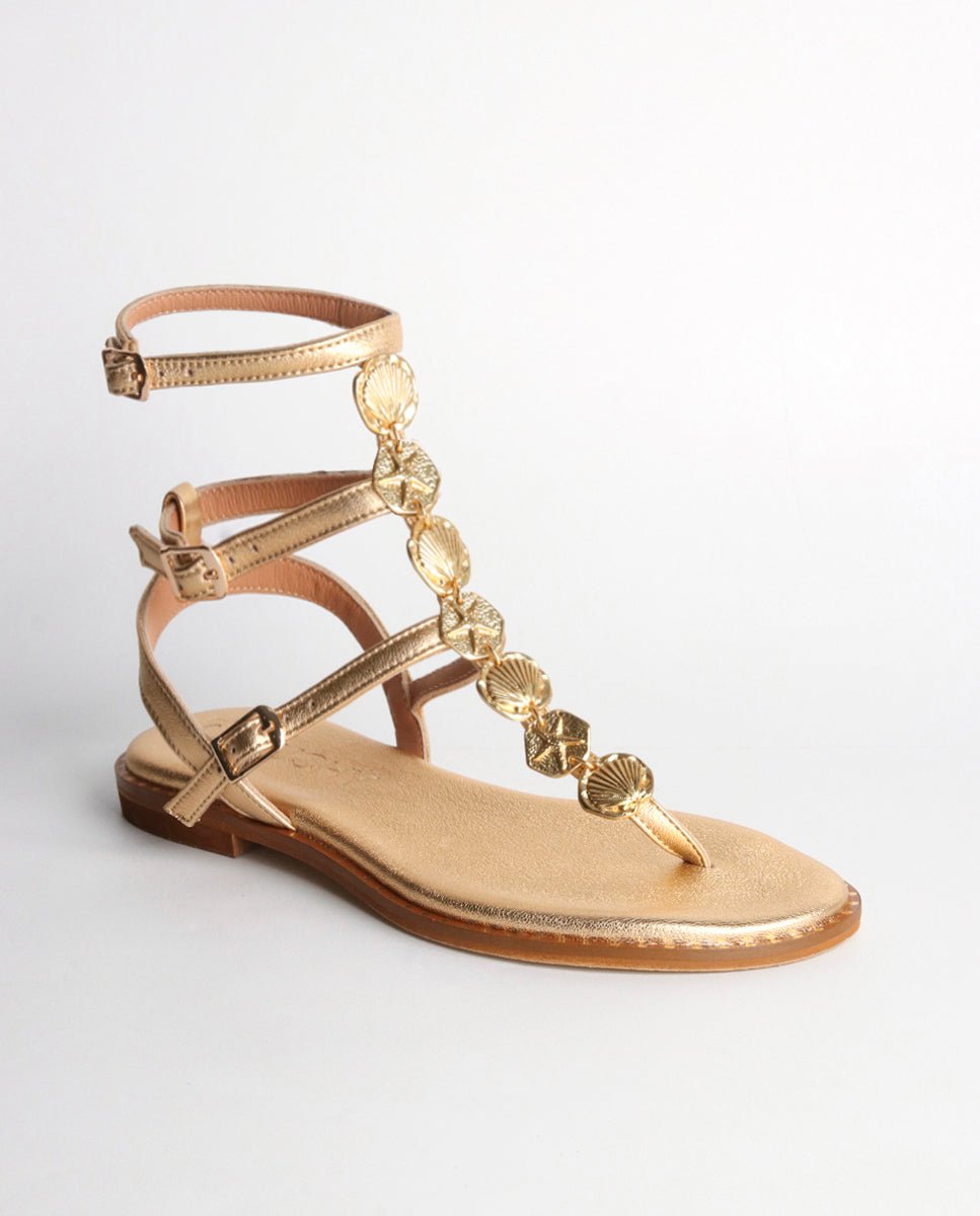 Sandalias Vesta Gold - cuchy.es