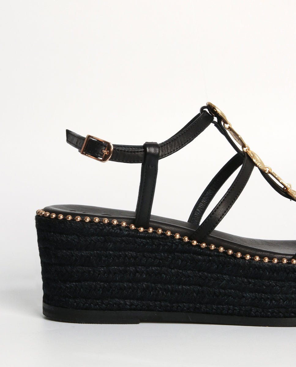 Sandalias Zeia Cuña Black 7 - cuchy.es
