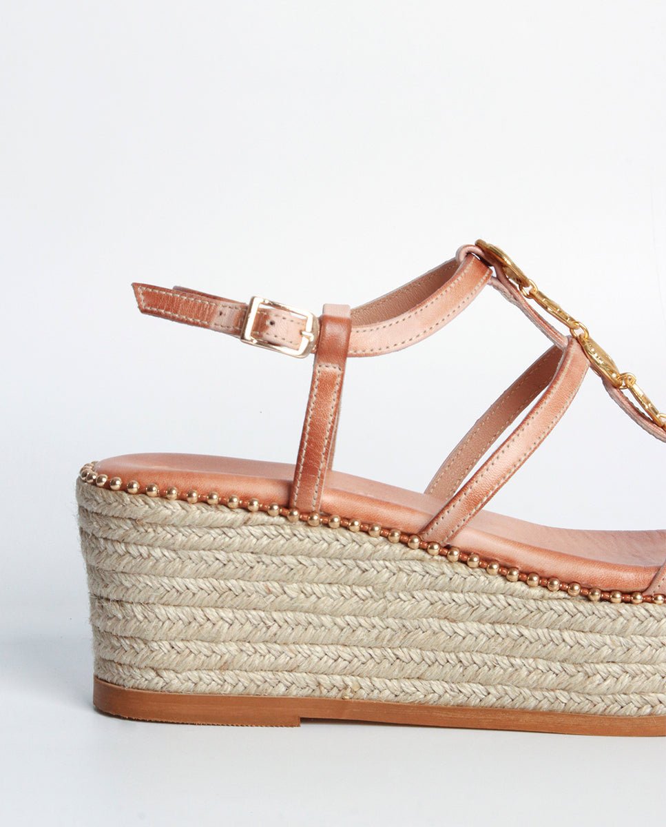 Sandalias Zeia Cuña Natural 7 - cuchy.es