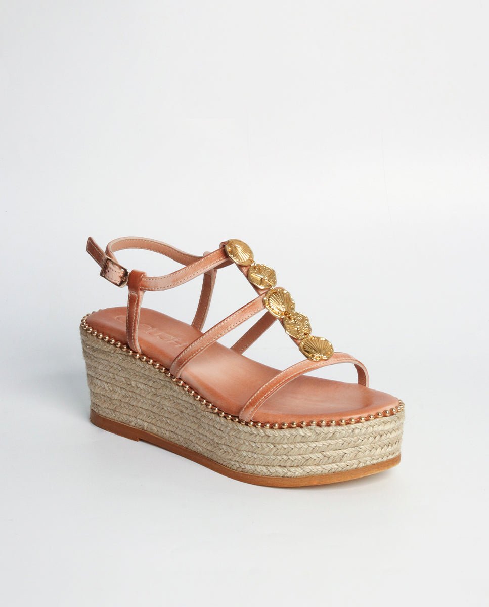 Sandalias Zeia Cuña Natural 7 - cuchy.es