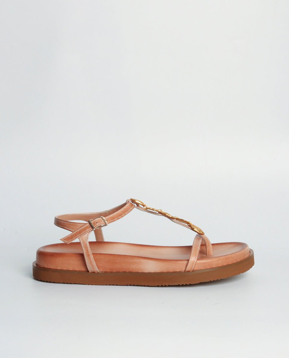 Sandalias Zeia Plataforma Bio Natural - cuchy.es