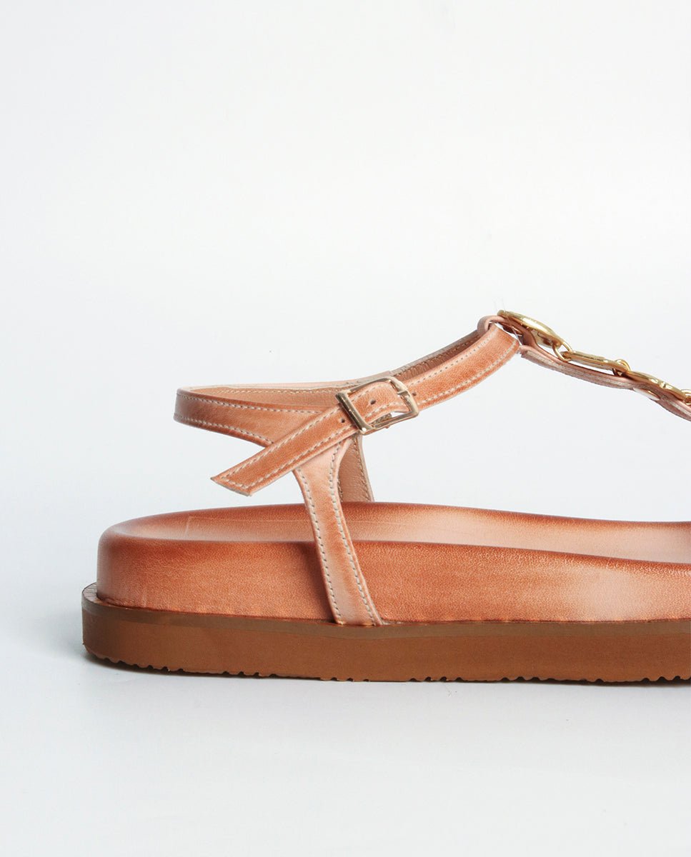 Sandalias Zeia Plataforma Bio Natural - cuchy.es