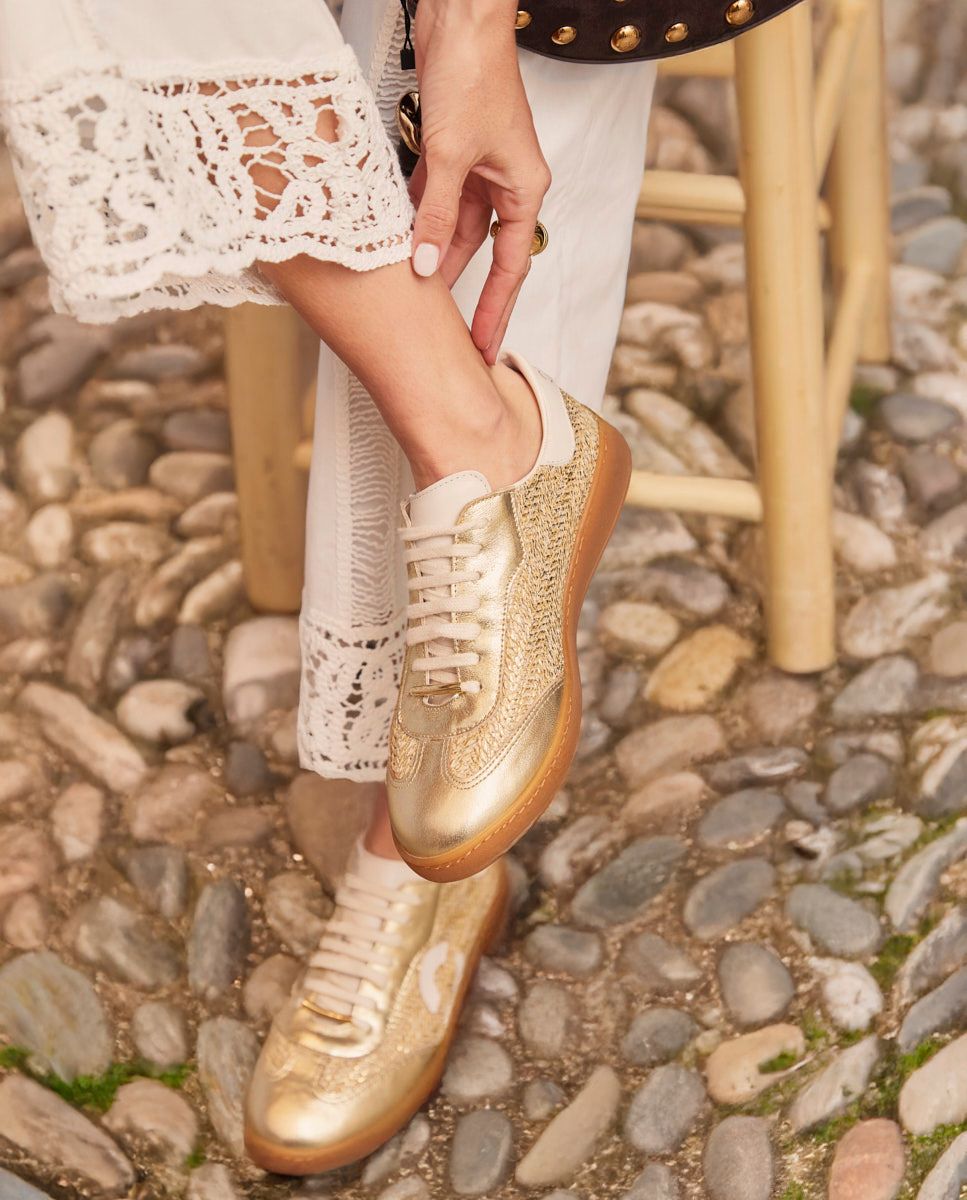 Sneaker Pandora Gold - cuchy.es