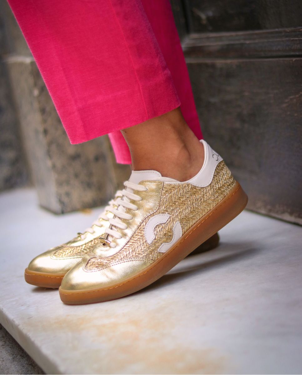 Sneaker Pandora Gold - cuchy.es