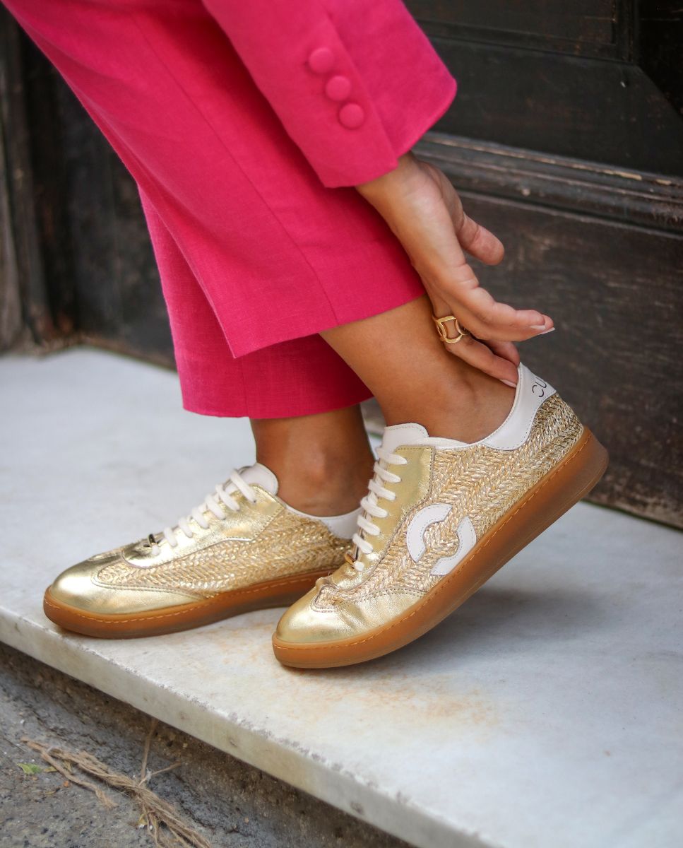 Sneaker Pandora Gold - cuchy.es