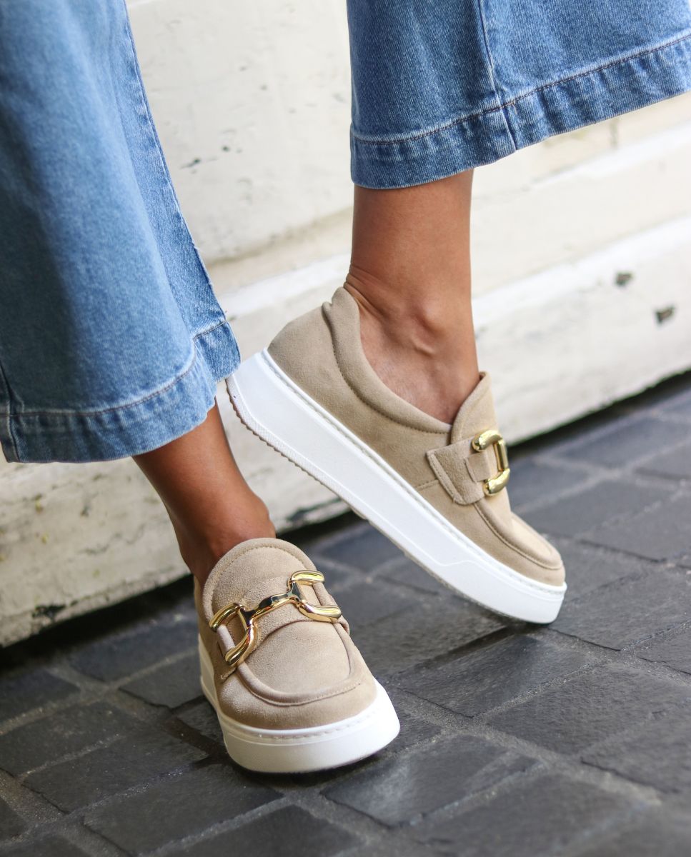Sneakers Cleo Beige - cuchy.es