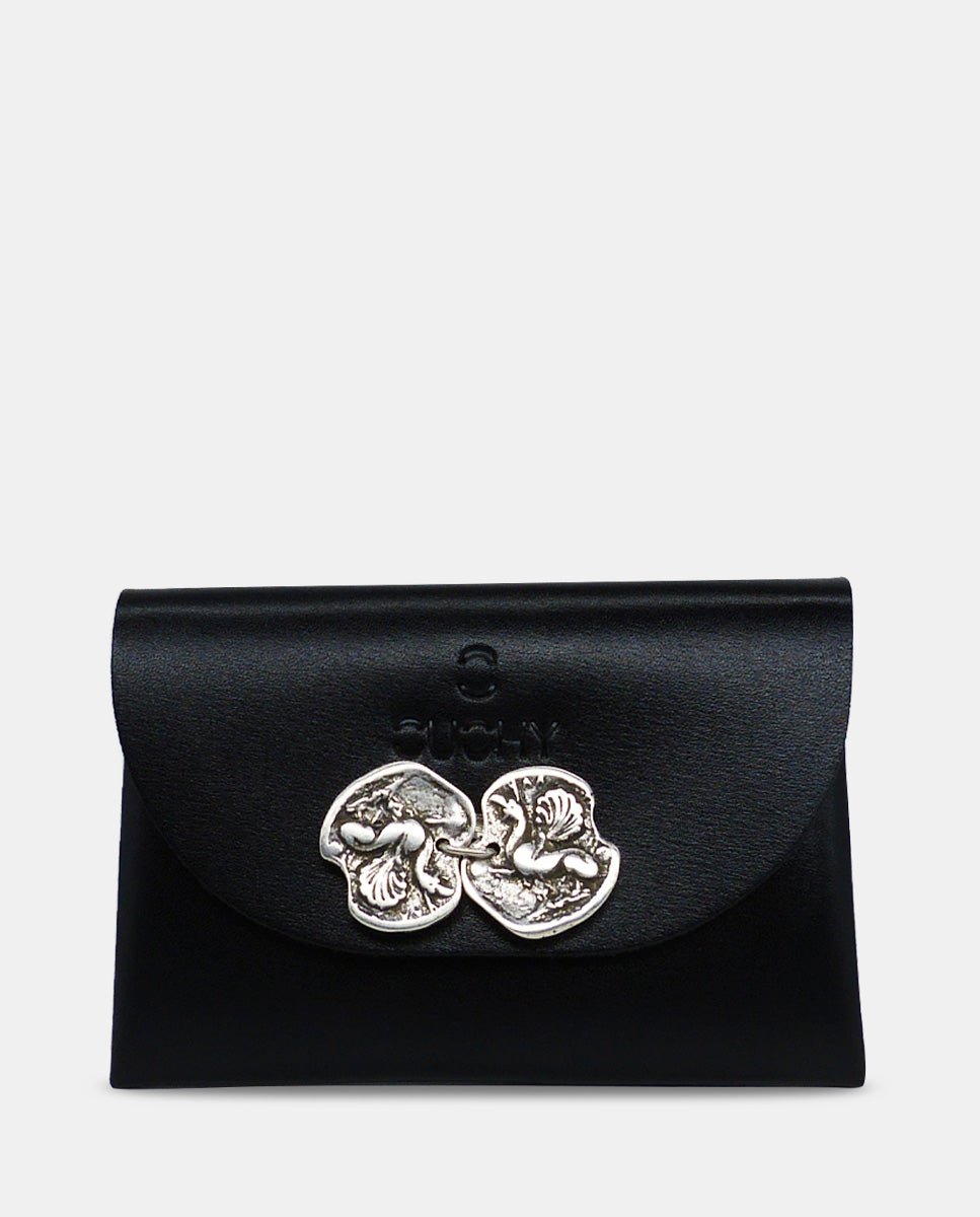 Tarjetero Rodas Silver Black - cuchy.es