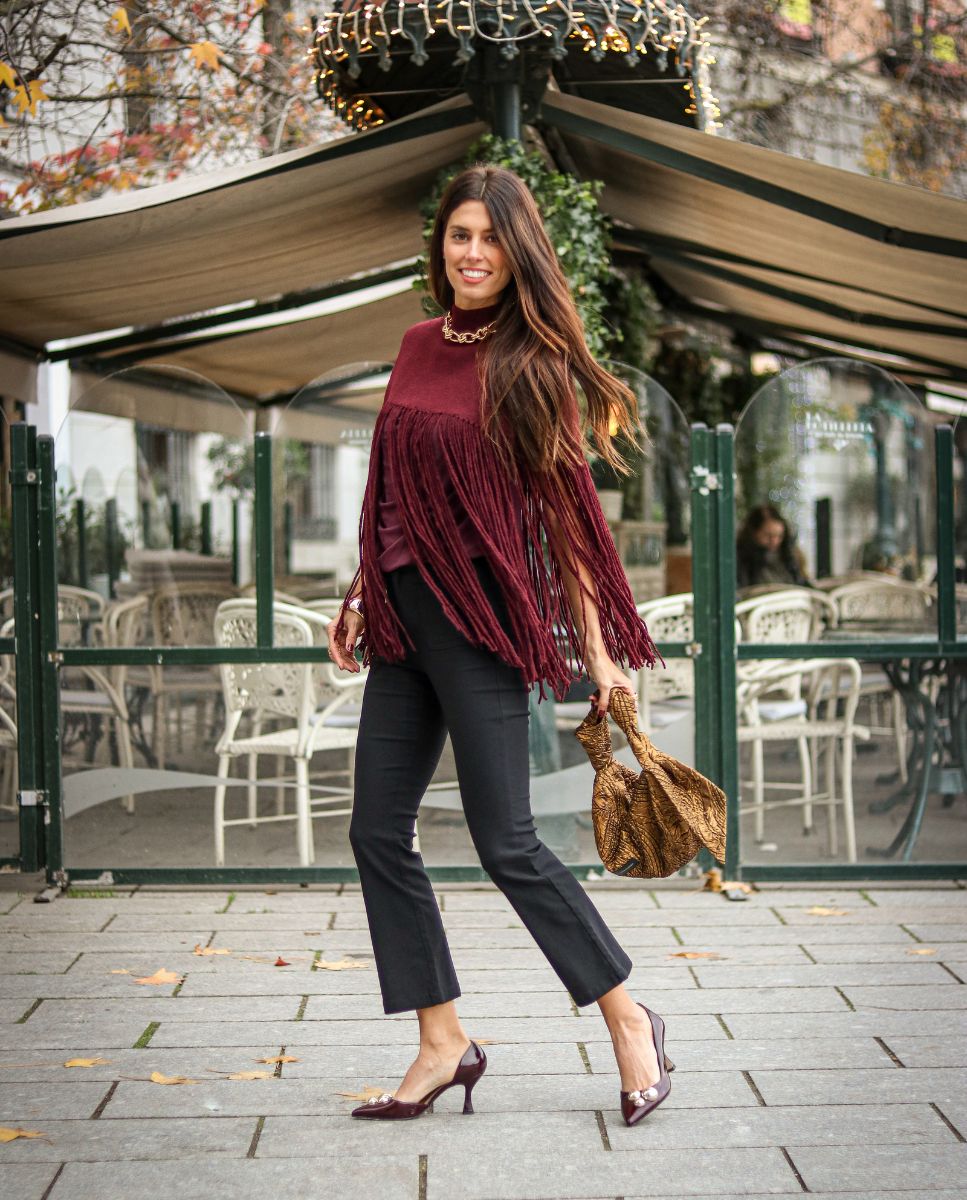 Zapatos de tacón Julieta Burgundy - cuchy.es