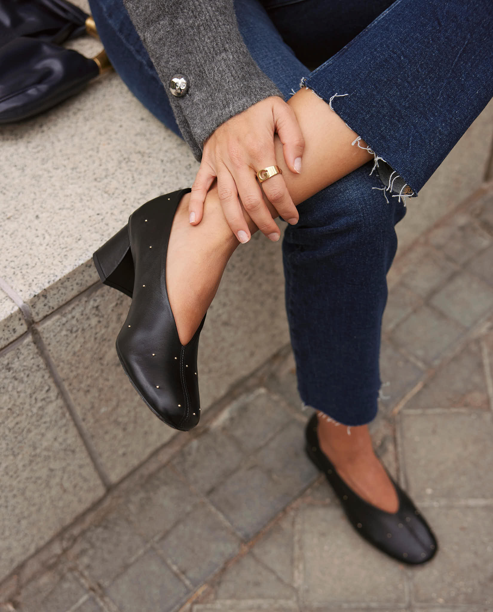 Zapatos de tacón Margaret Black - cuchy.es