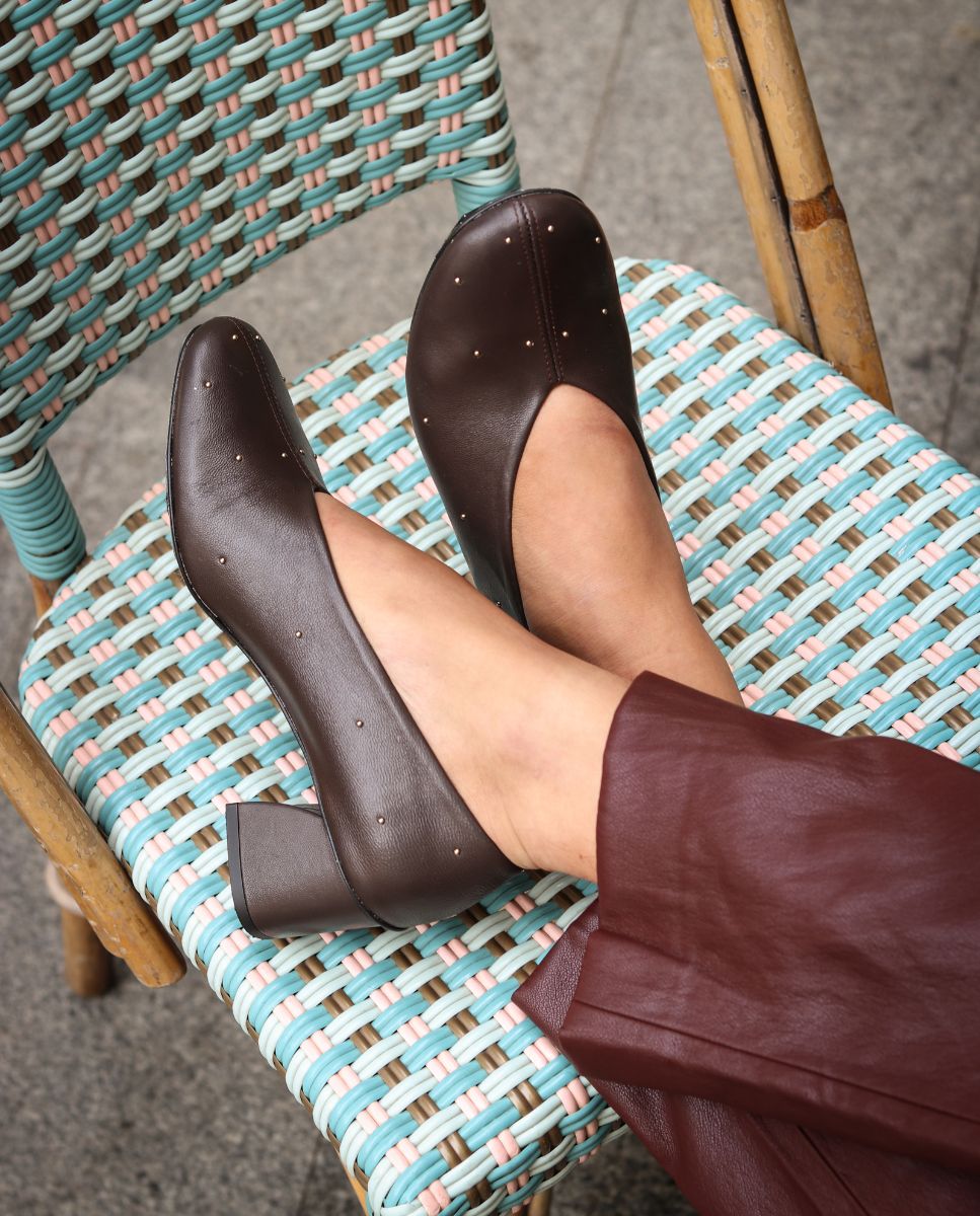 Zapatos de tacón Margaret Choco - cuchy.es