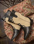 Botas Molly Black y Beige