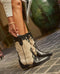 Botas Molly Black y Beige