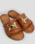 Greek leather sandals | Naxos Choco