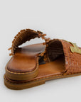 Greek leather sandals | Naxos Choco