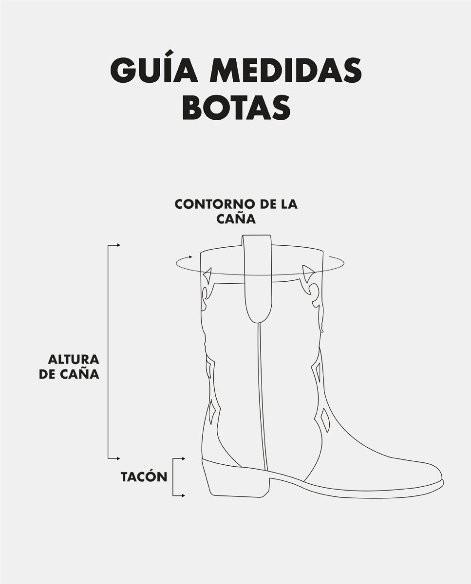 Botas Molly Black y Blanco