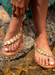 Sandalias griegas de piel | Paros Natural