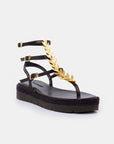 Sandalias Agape Plataforma Black