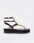 Sandalias Agape Plataforma Black