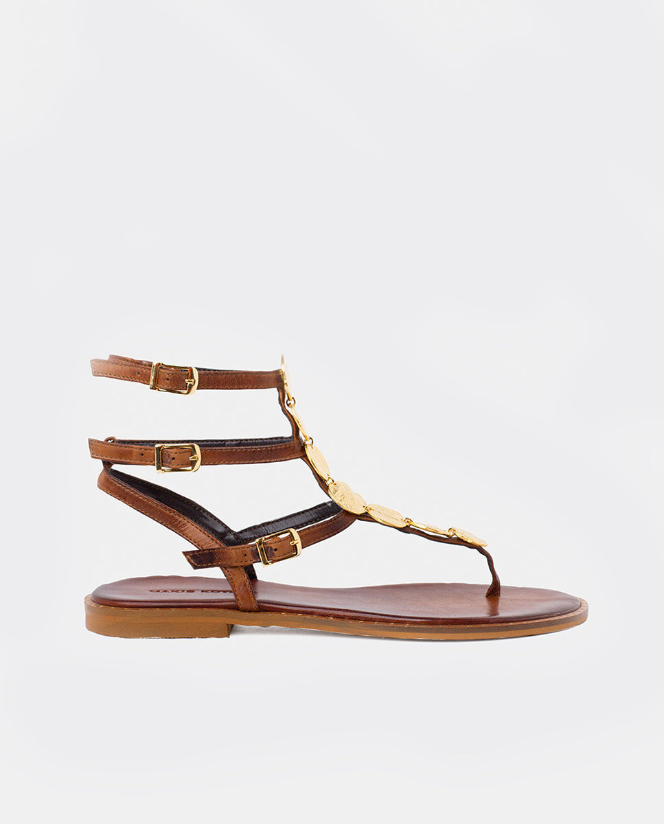 Sandalias Plaka Choco