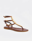 Greek leather sandals | Agape Choco