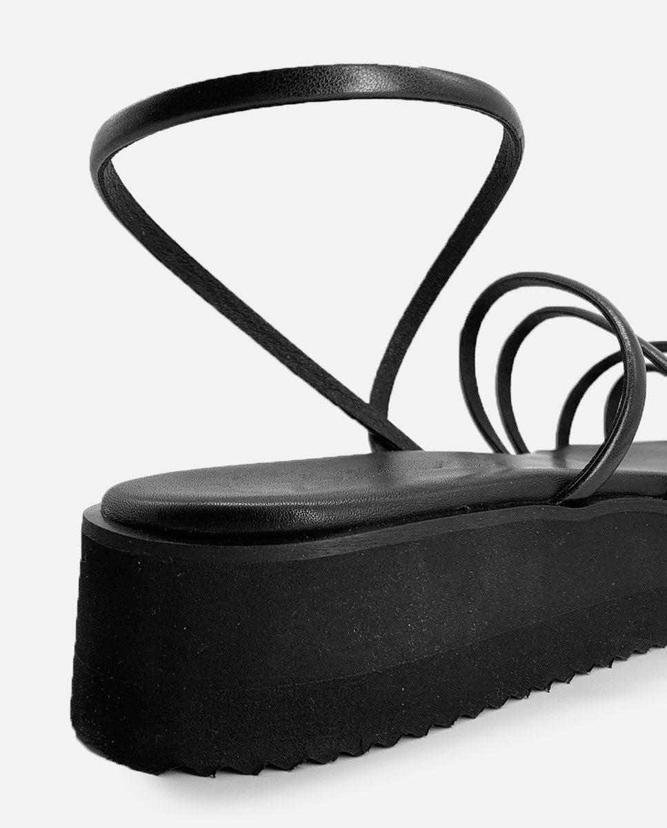 Sandalias Leah Plataforma Black