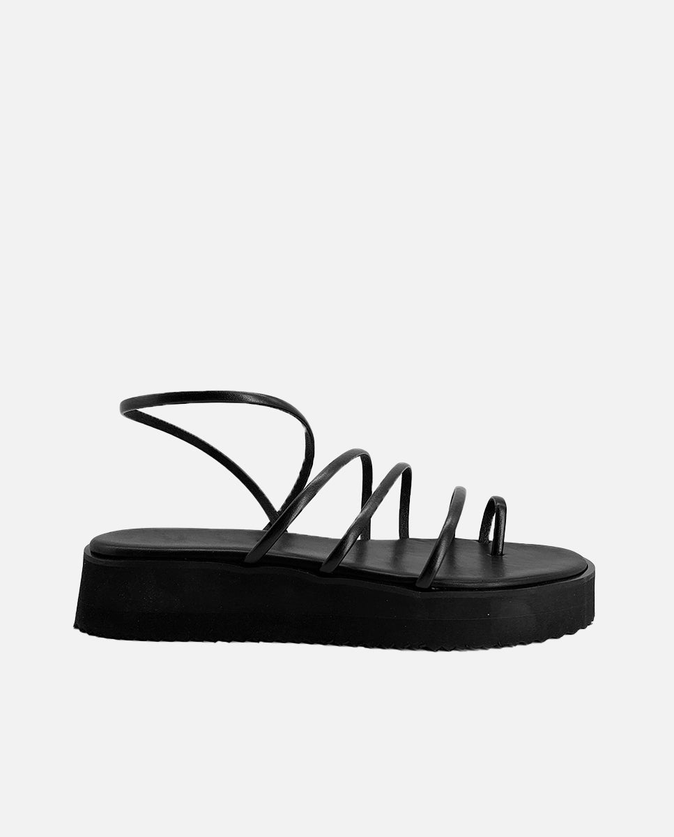 Sandalias Leah Plataforma Black