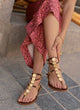 Greek leather sandals | Plaka Choco