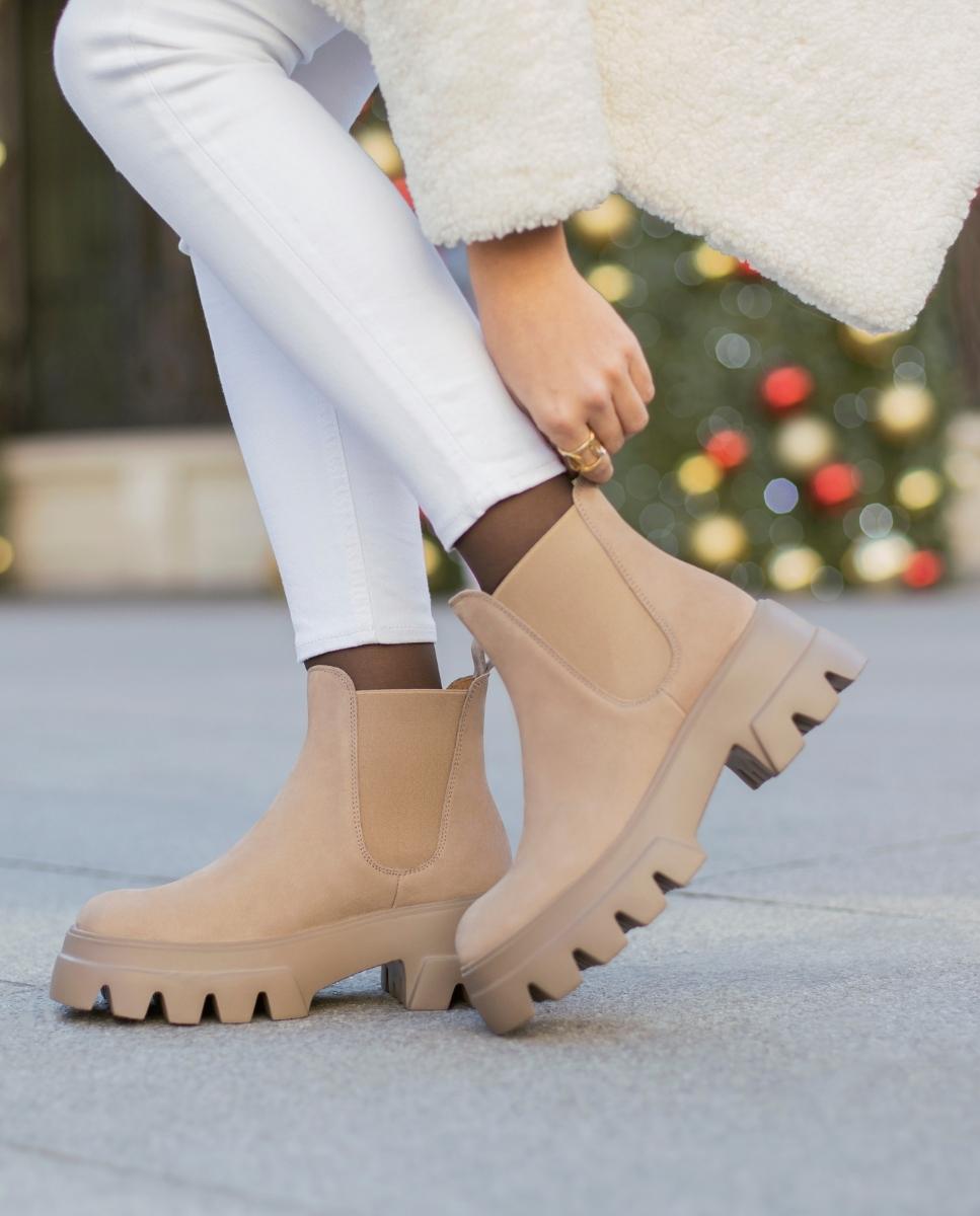 Botines London Taupe - cuchy.es