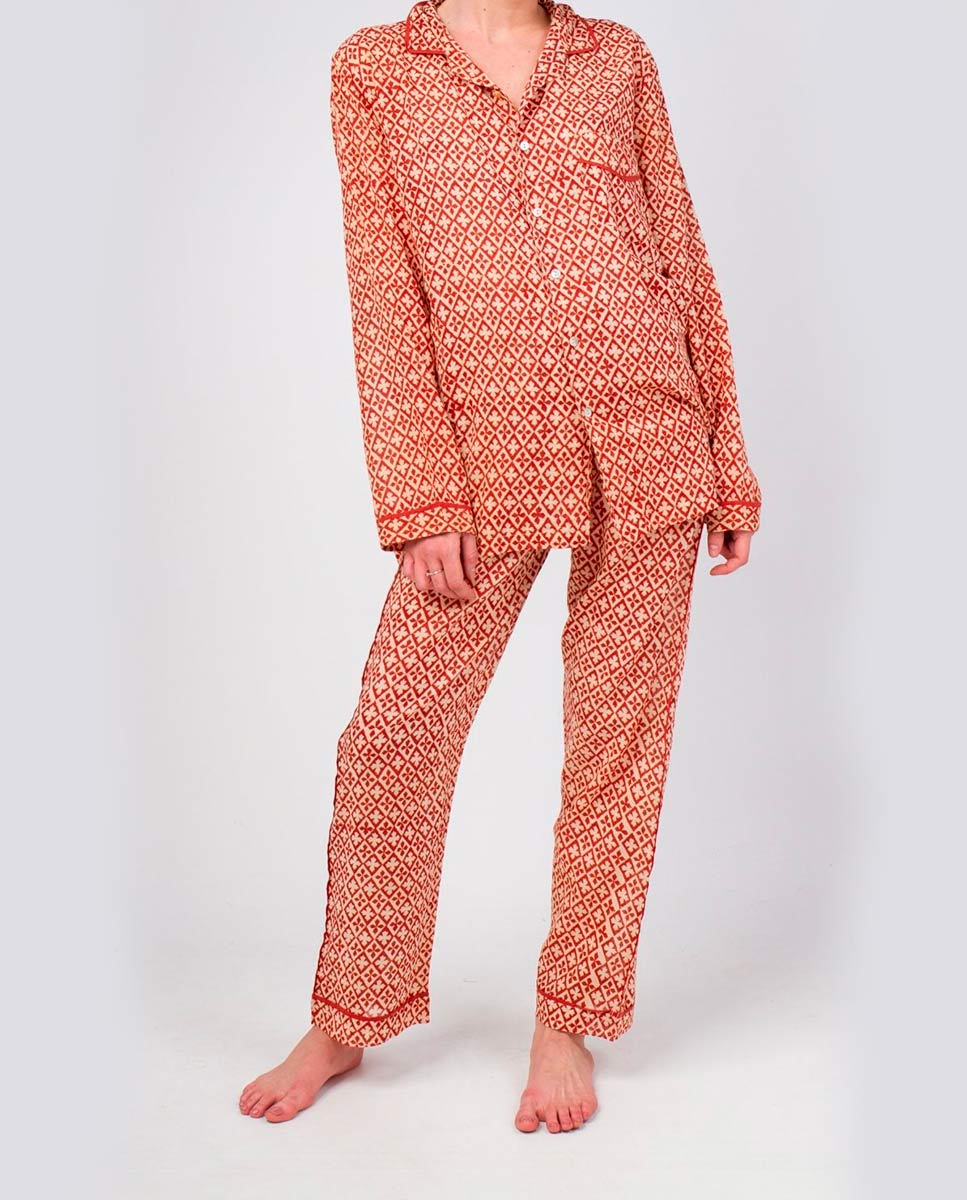Camisa Iris Rojo cruces - cuchy.es