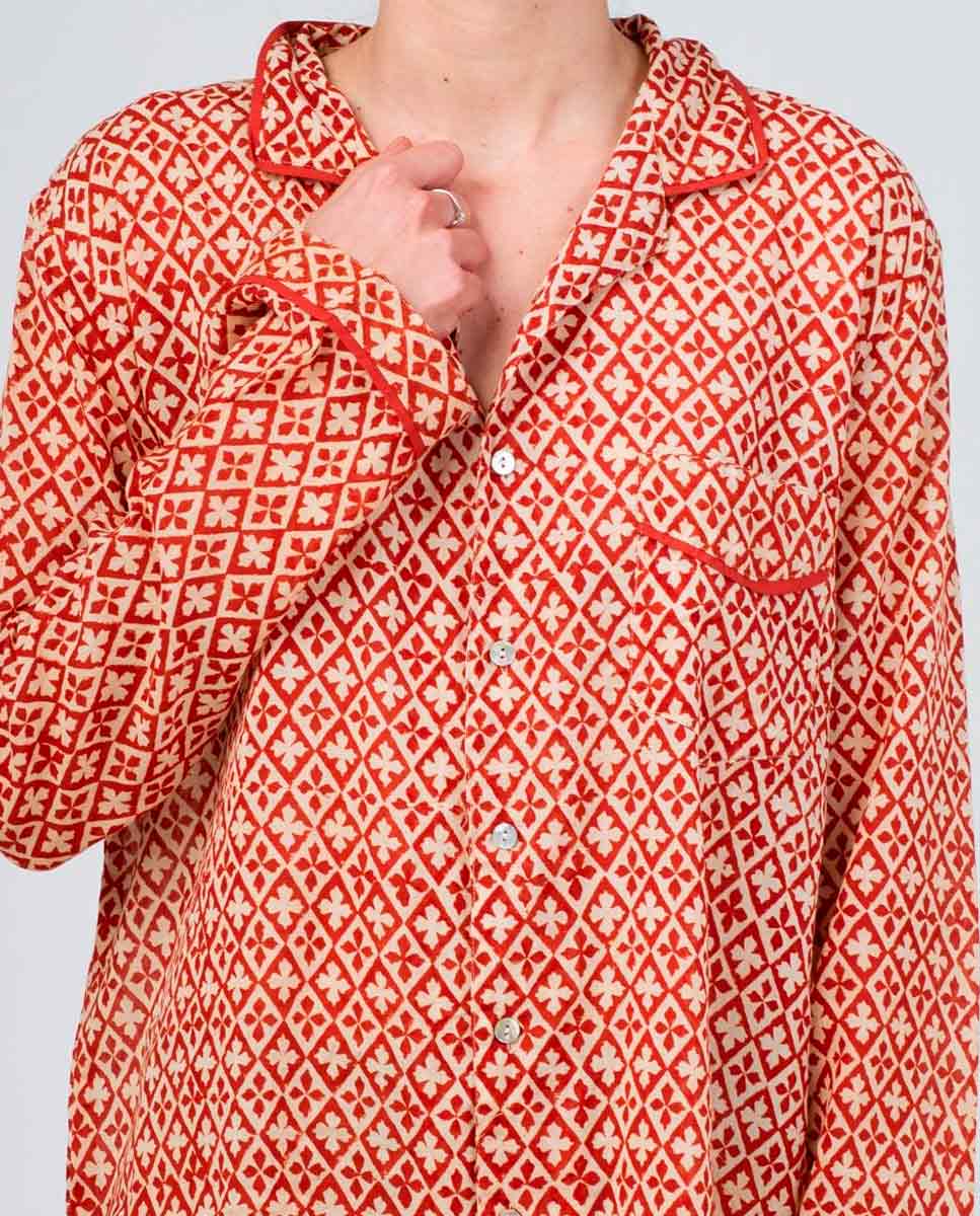 Camisa Iris Rojo cruces - cuchy.es
