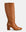 High leather boot with heel | dublin camel