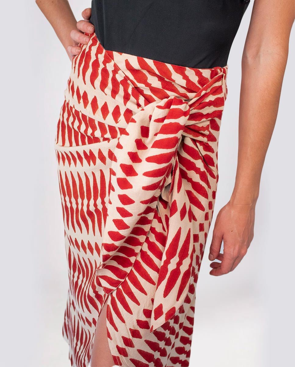 Falda Helena Red - cuchy.es