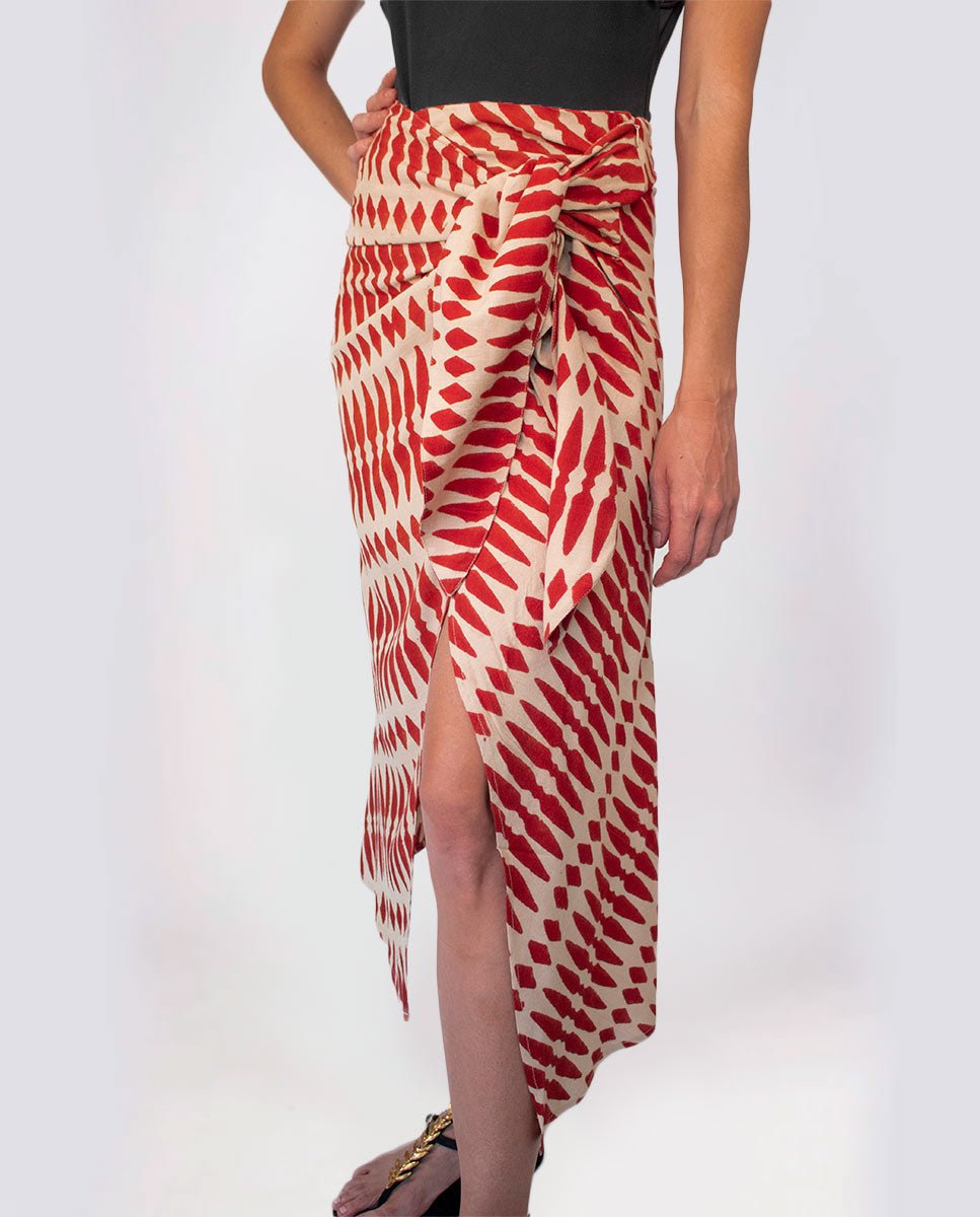 Falda Helena Red - cuchy.es