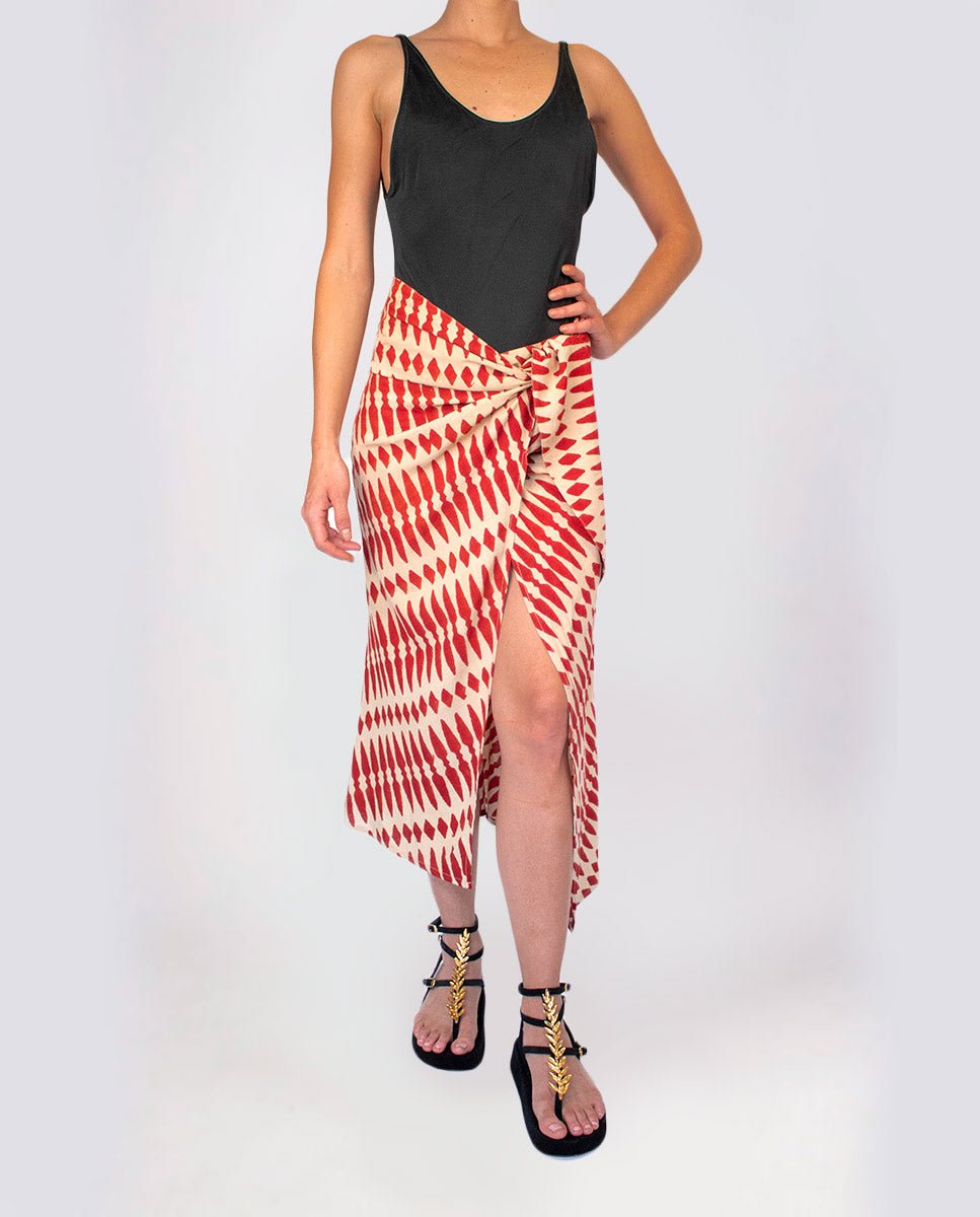 Falda Helena Red - cuchy.es