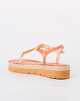 Greek leather sandals | Kea Natural Platform