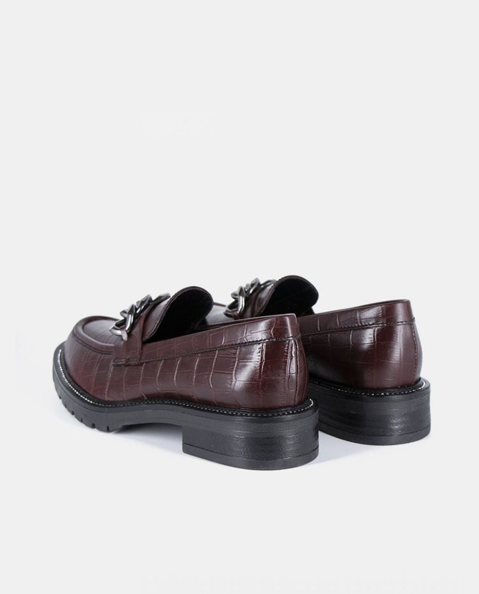 Mocasín en piel coco | Gades Wine - cuchy.es