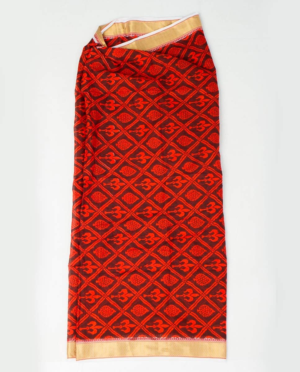 Pareo Kokkin Negro y rojo - cuchy.es