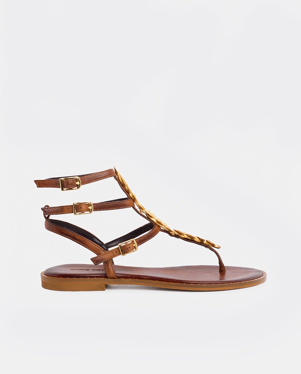 Sandalias Agape Choco - cuchy.es