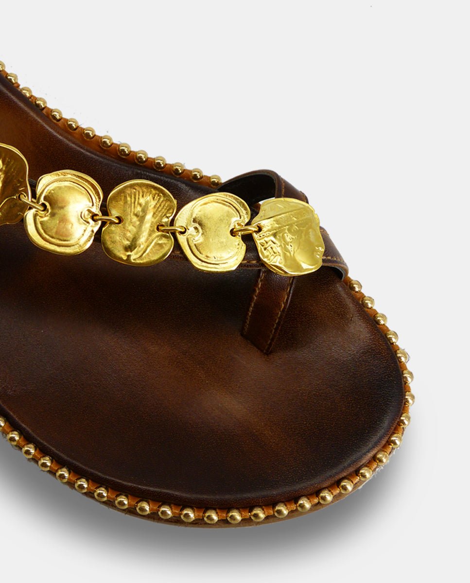 Sandalias Paros Cuña Choco - cuchy.es