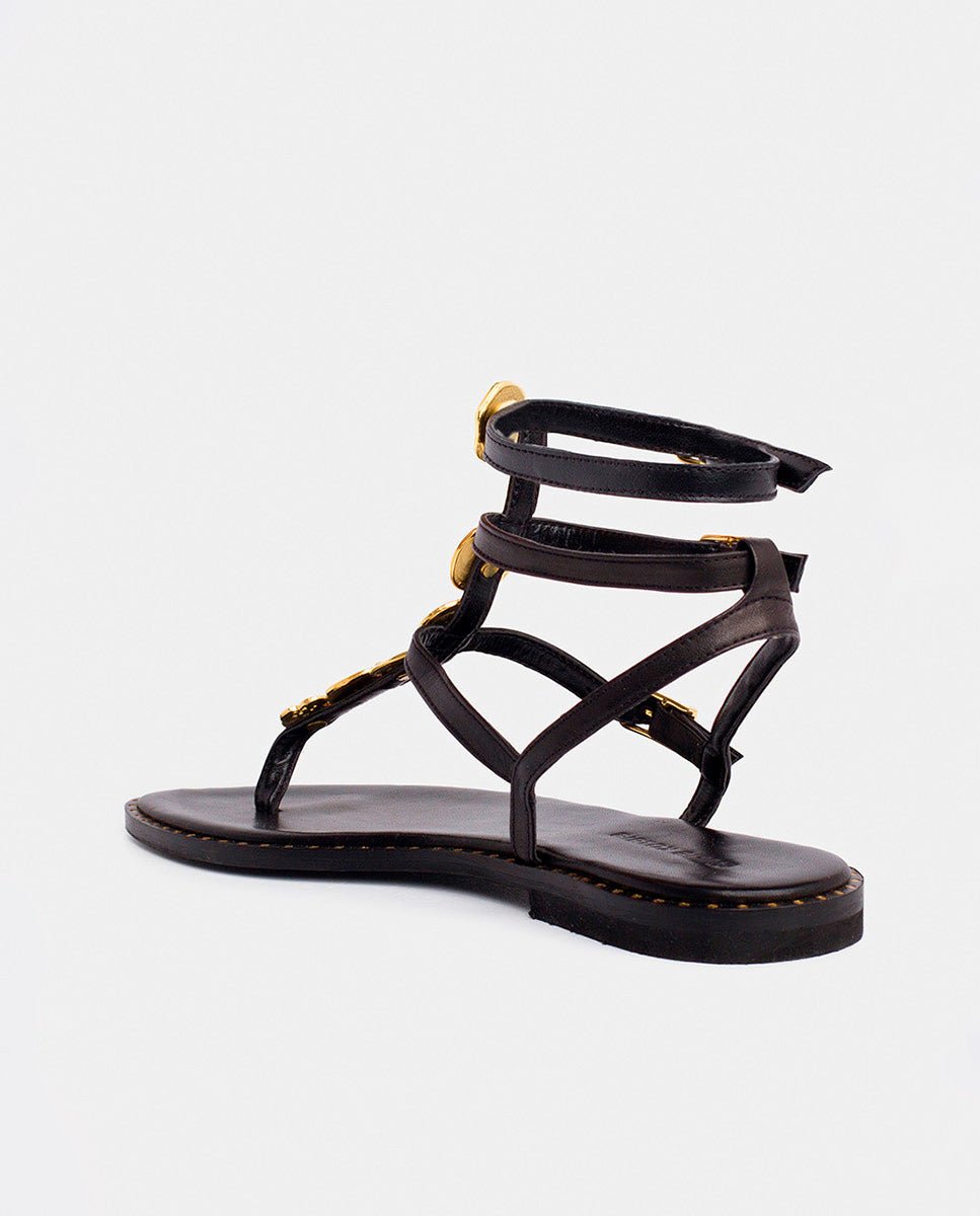 Sandalias Plaka Black - cuchy.es