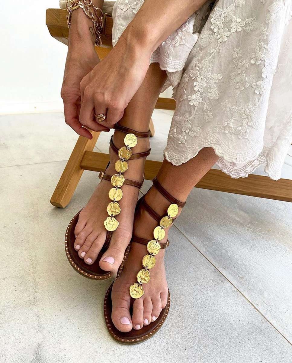 Sandalias Plaka Choco - cuchy.es